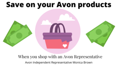 Shop with an Avon Representative and save