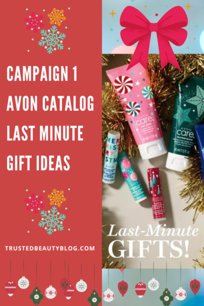 Avon Catalog Last Minute Gift Ideas